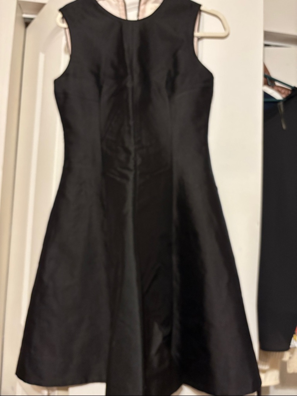 kate spade Black Sleeveless Fit-and-Flare Mini Dress